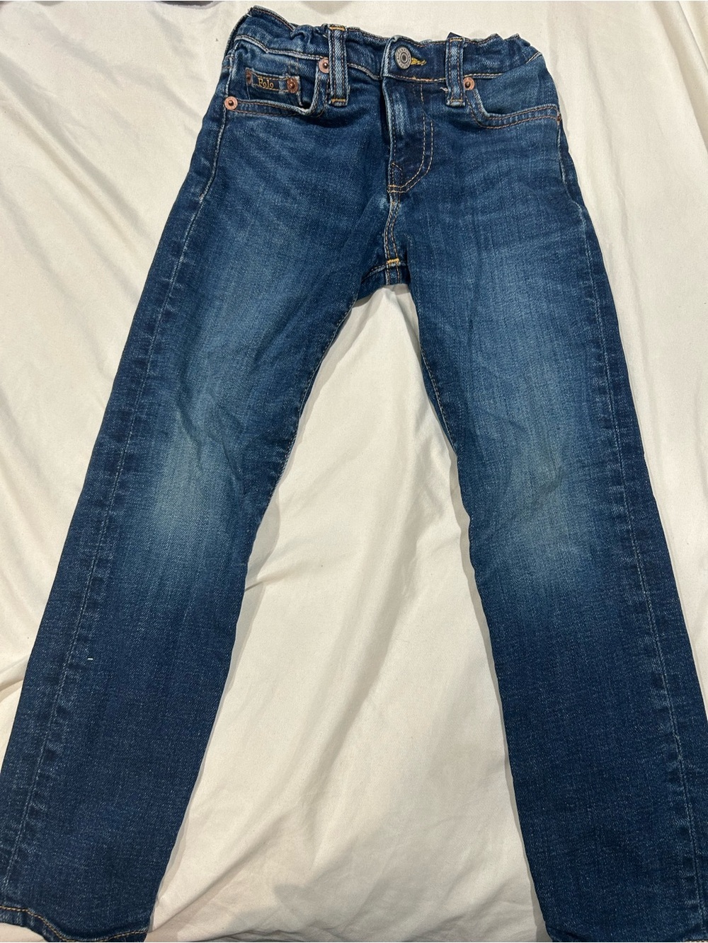 Polo by Ralph Lauren Boys Dark Blue Slim Jeans